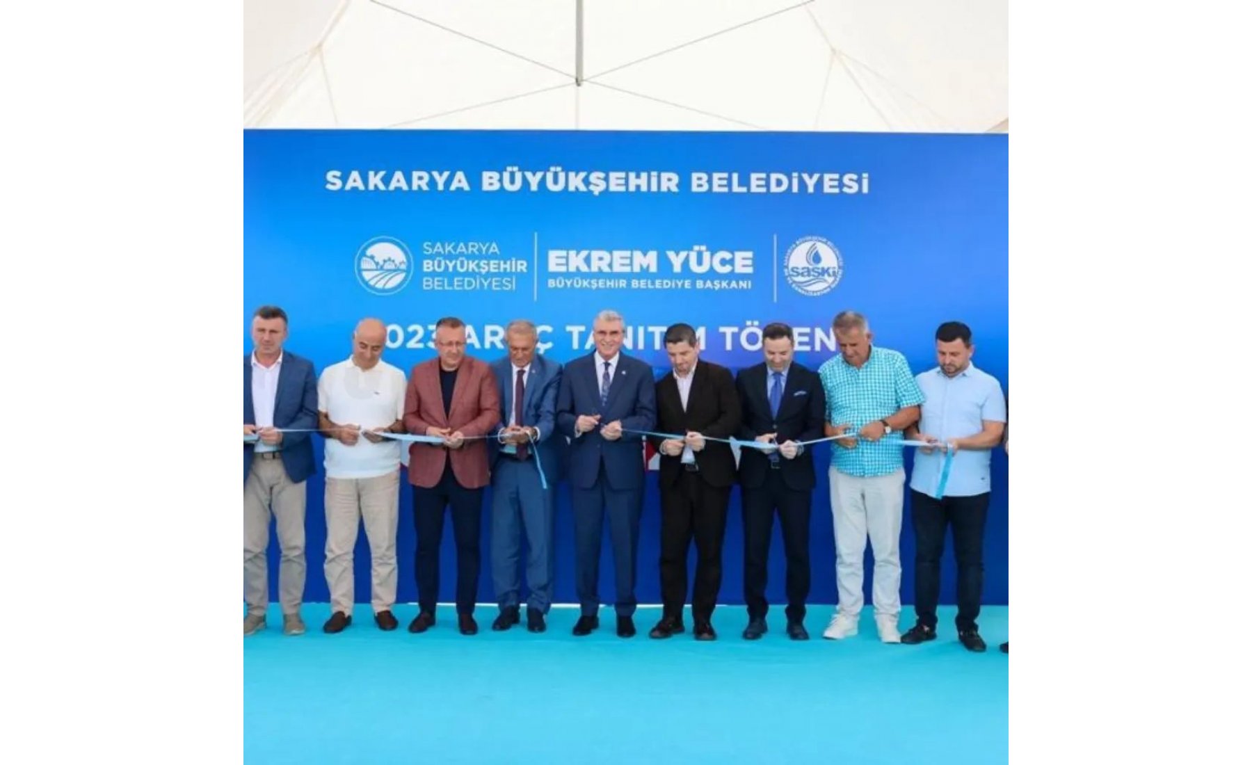 Başkanımız Sayın, Rıdvan Ulusal ve Eğitim Sosyal Hukuk İşleri Başkanımız Sayın, Enes Öztürk ile birlikte Sakarya Büyükşehir Belediye Başkanımız Sayın, Ekre